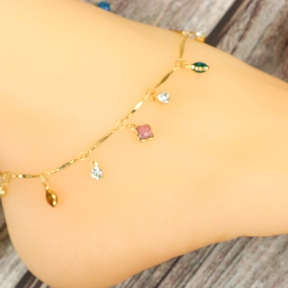 "Elegant Handmade Anklet – Delicate Jewelry for Women, MAR091817 - Picture 8 of 10